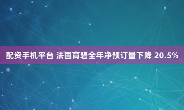 配资手机平台 法国育碧全年净预订量下降 20.5%